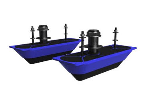 Navico StructureScan 3D thru-hull dual transducer