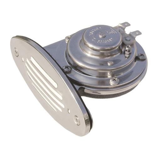 Hollex Inbouwhoorn rvs 123x68x82,5mm 12V