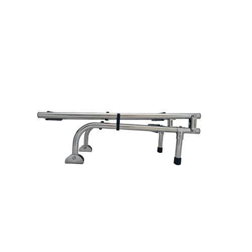 Hollex uitklapbare zwemtrap rvs316 2+3 treden