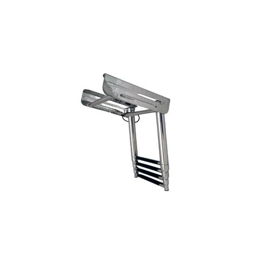 Hollex telescopische zwemtrap rvs316 4 treden