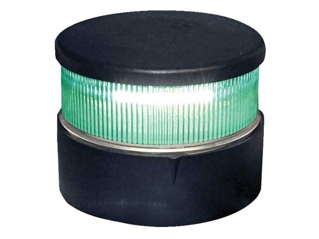 Aqua Signal Serie 34 LED Signalleuchte grün, schwarz