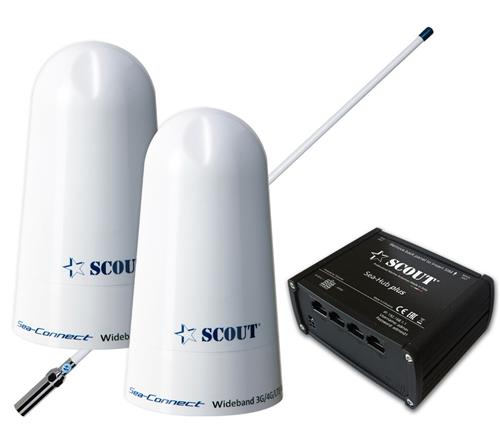 Scout 4G/WiFi onBoard Plus - compleet set voor WiFi verbinding aan boord