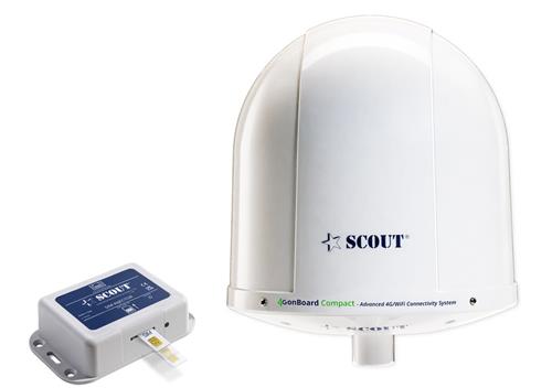 Scout 4G onBoard Compact - 4G/WiFi/SIM voor EU/MO/AFR/AU/APAC/BR/MY