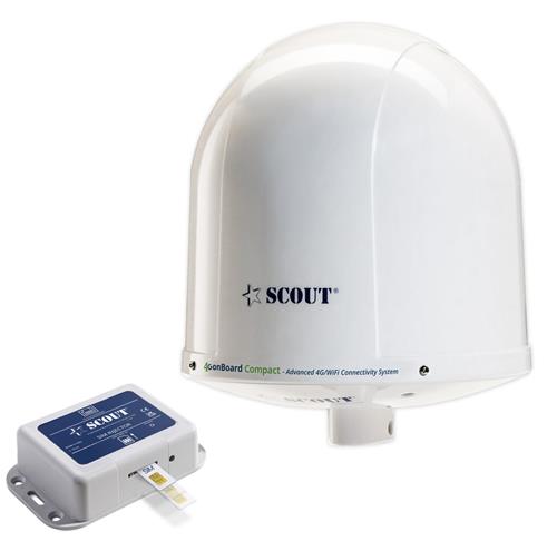 Scout 4G onBoard Compact - 4G/WiFi/SIM voor EU/MO/AFR/AU/APAC/BR/MY