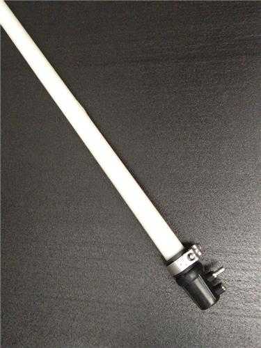 Exalto GRP schroefaskoker L=1200mm met rubber lager as ø30mm