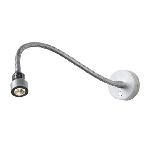 Prebit LED flexlamp 01 500mm mat chroom warm wit 10-30V 2,7W 44° dimbaar