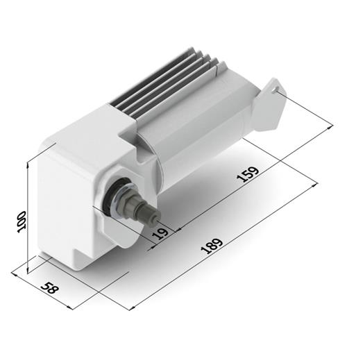 EWT ruitenwisser 215BD 12V 75mm as-massavrij