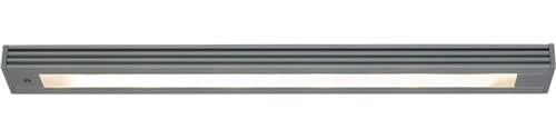 Prebit LED opbouwarmatuur UB01-1 300mm mat chroom warm wit 10-30V 6W dimbaar