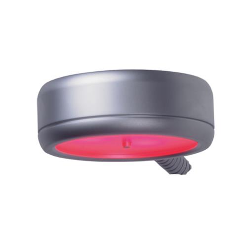 Prebit LED flexlamp 05 300mm bruin leer mat chroom rood/warm wit 10-30V 3W dimbaar