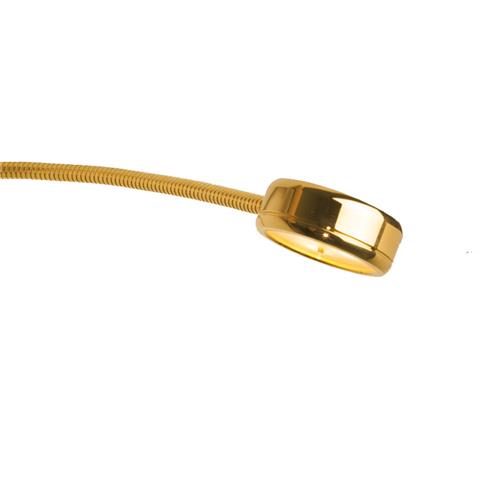 Prebit LED flexlamp 05-G 300mm glanzend goud rood/warm wit 10-30V 3W dimbaar met inbusbout M10x1-25mm