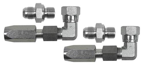 Lecomble & Schmitt Anschlussset abgewinkelt 1/4″BSPP - ø8mm Schlauch