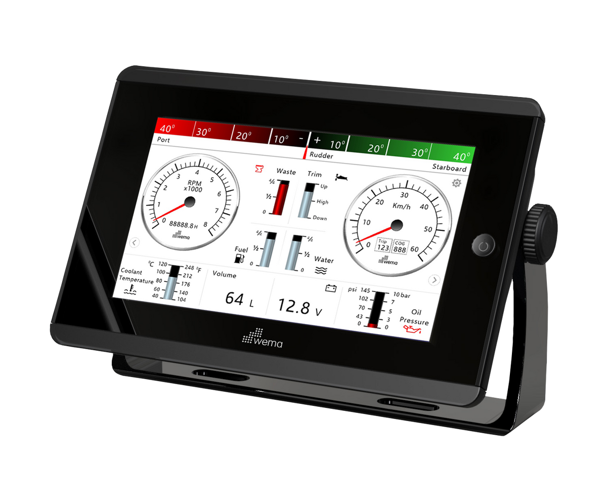 Wema Multifunktions-Touchscreen-Display 7" NMEA2000