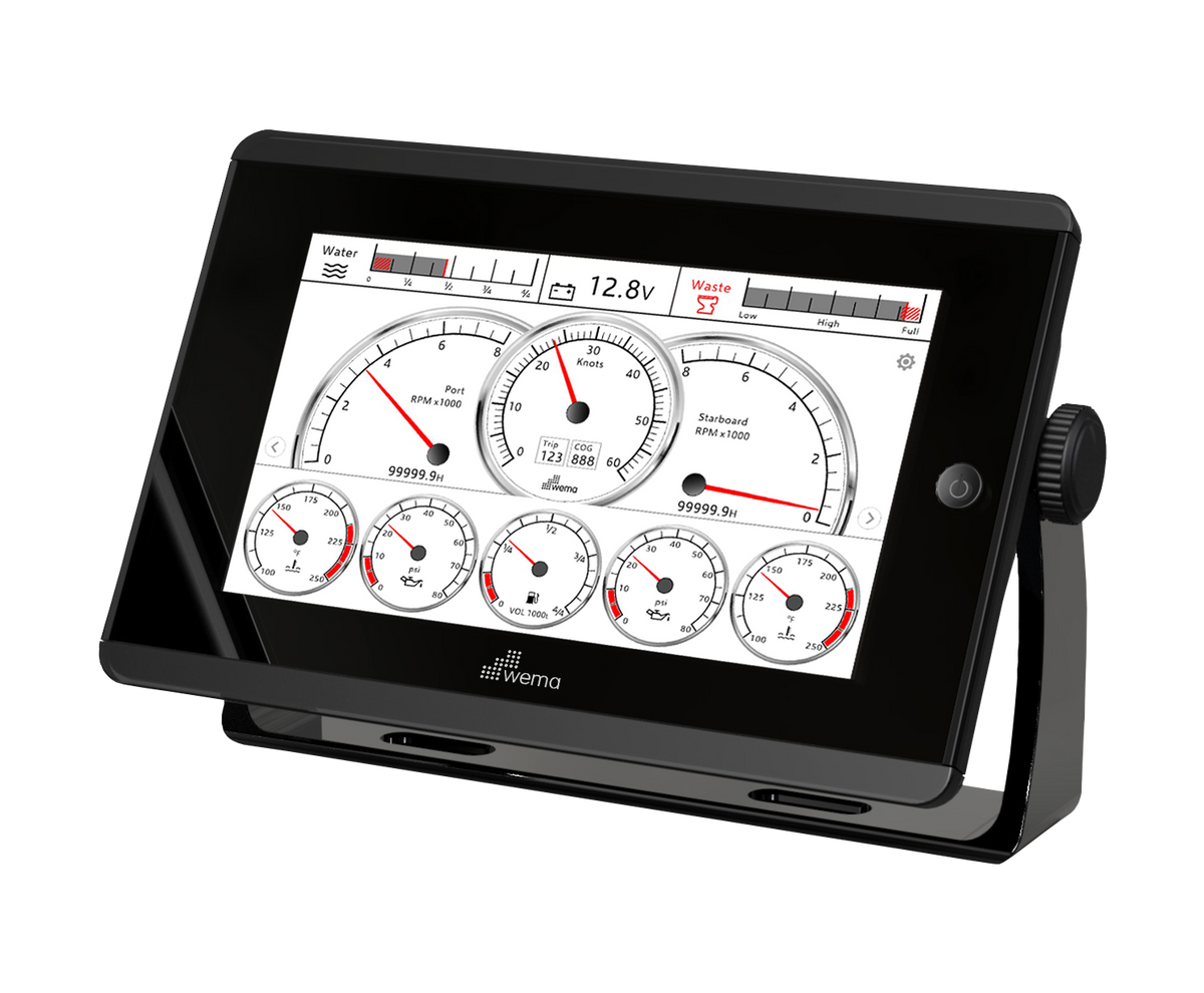Wema Multifunktions-Touchscreen-Display 7" NMEA2000