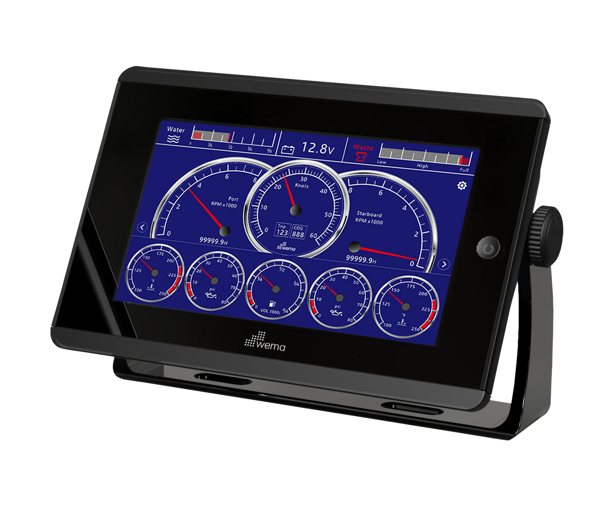 Wema Multifunktions-Touchscreen-Display 7" NMEA2000