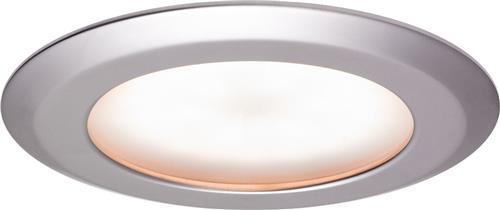 Prebit LED inbouwlamp EB22-1 slave mat chroom warm wit 10-30V 6W