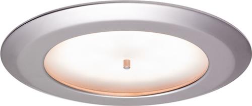 Prebit LED inbouwlamp EB22-2 master mat chroom warm wit 10-30V 6W dimbaar