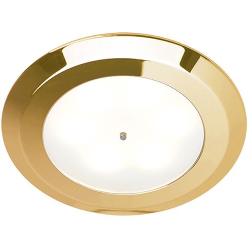 Prebit LED inbouwlamp EB22-2 master glanzend goud warm wit 10-30V 6W dimbaar
