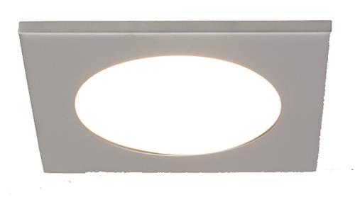 Prebit LED inbouwlamp EBQ12-1 slave mat chroom warm wit 10-30V 3W