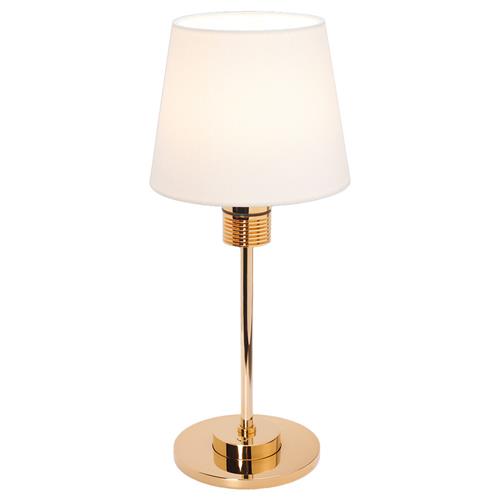 Prebit LED tafellamp KATI glanzend goud 12/24V warm wit dimbaar