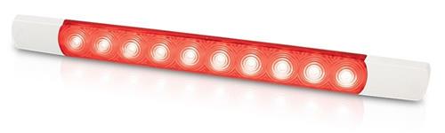 Hella LED striplamp 12V rood