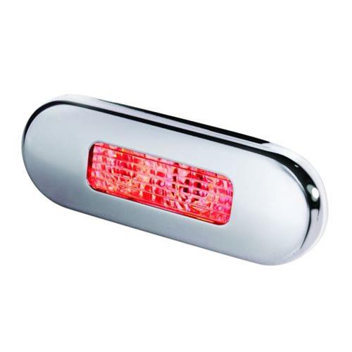 Hella LED inbouwlamp Multivolt wit/rvs mat