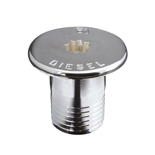 Hollex dekdop messing WATER 38mm lier