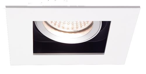 Prebit LED inbouwlamp EBQ70-24 slave wit 3.000K 21-30V 6,2W 38° kantelbaar
