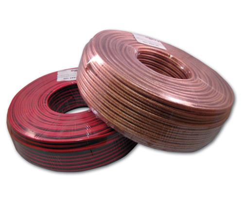 Ripca Lautsprecherkabel 2x1,5mm² schwarz/rot 100m