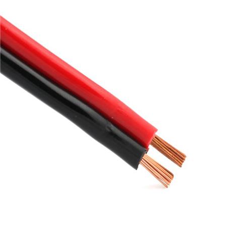 Ripca speakerkabel 2x1,5mm² zwart/rood 100mtr