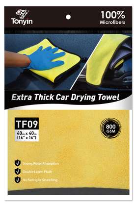 Tonyin Coral Velvet Mikrofaser-Trockentuch 800 GSM – TF09