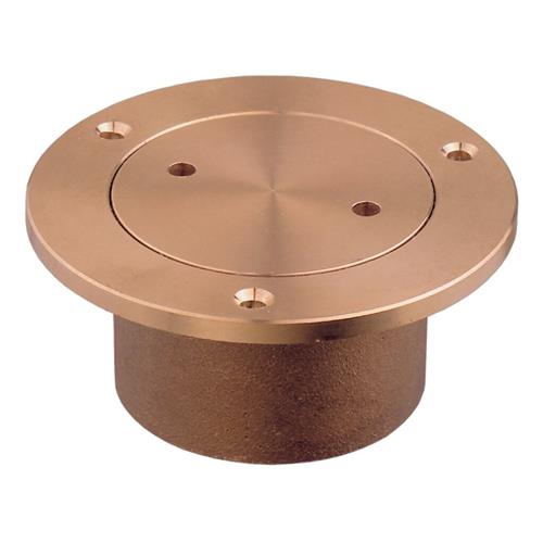 Guidi dekdop brons 1 1/4″ met sleuf
