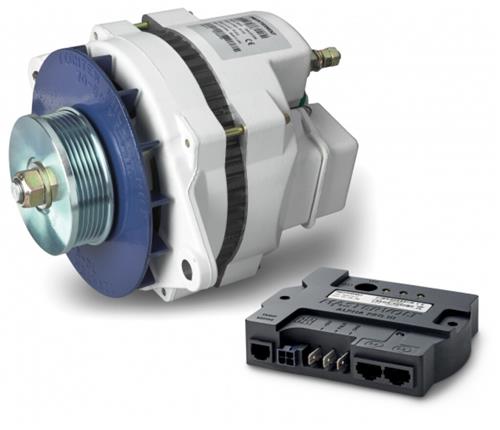 Mastervolt Alpha dynamo 24/75 multi-belt incl. Alpha Pro III laadregelaar