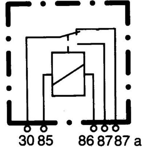 Hella relais 24V 10/20A wissel