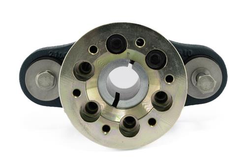 Aquadrive stuwdruklager CVB.10.10 voor as ø35mm gemonteerd