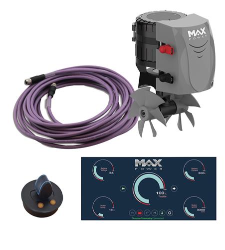 Maxpower boegschroef ECO 90 proportioneel 24V ø185