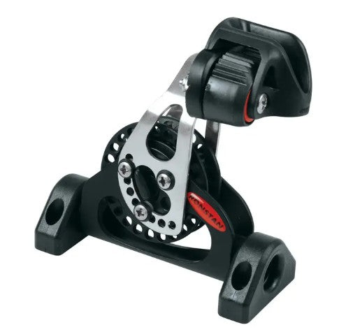 Ronstan kippbarer Niederprofil-Leitblock mit Ratsche und Klemme RF62175