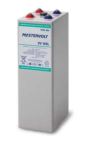 6x MVSV 1500Ah GEL 2V, inclusief 1x verpakking