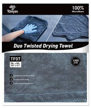 Tonyin Mikrofasertuch Duo Twisted Drying Towel – 1200 GSM