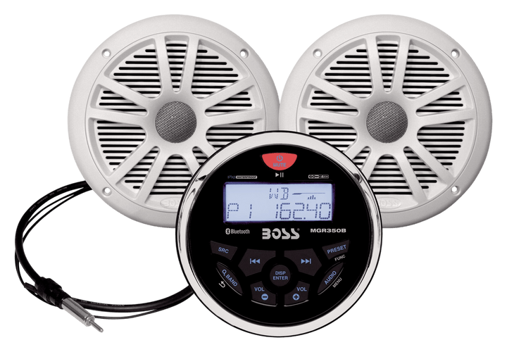 Boss Audio Marine Radio-Paket mit MCKGB350W