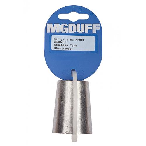 MGDuff Anode für Hutmutter Zink Welle ø30mm