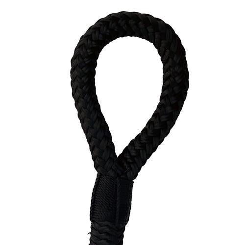 Hollex fenderlijn zwart 10mm 16 strengen L=2,5mtr (2)