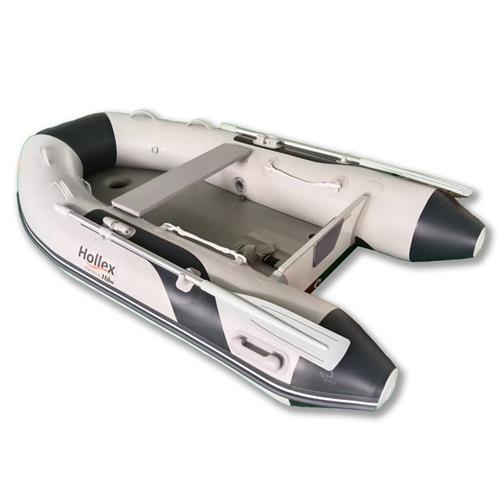 Hollex by Hibo rubberboot 2.00 airdeck lichtgrijs