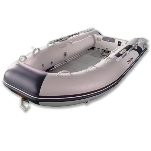 Hollex by Hibo Schlauchboot 3,00 m Aluminium hellgrau