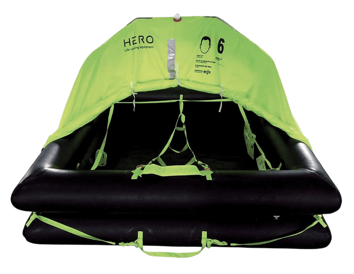 Hero Rettungsinsel Coastal 6P Container ISO9650-2