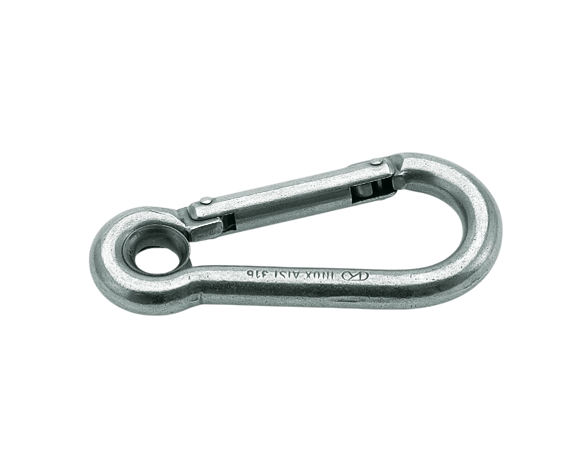 Kong Karabiner 100 mm mit Verschluss und Kausche