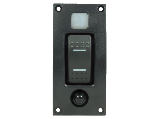 Talamex Curved Zusatz-Schaltpaneel (Ein-Aus-Ein)