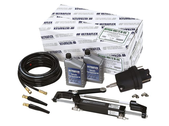 Ultraflex Hytech OBF/1M-60 hydraulisches Lenksystem bis 175 PS inkl. 6 m Schlauch