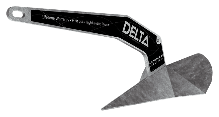 Lewmar Delta Anker verzinkt 20 kg/44 lbs