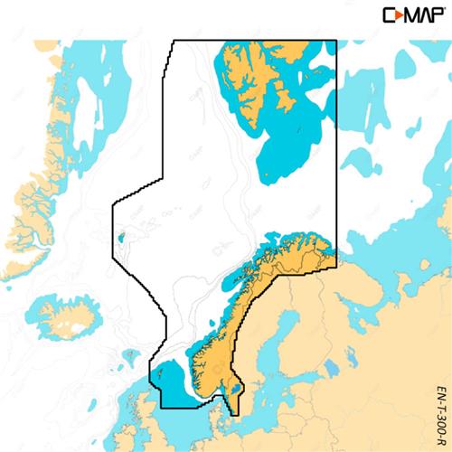 C-MAP geheugenkaart REVEAL X - Noordzee