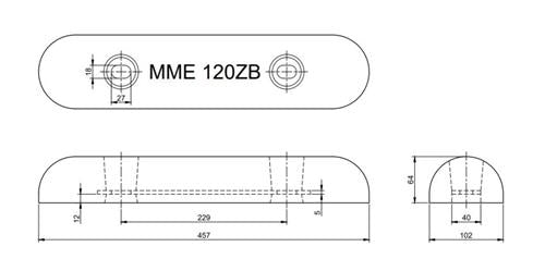 MME huid/roeranode zink MME120ZB